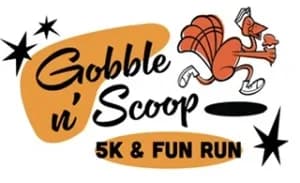 Gobble ‘n’ Scoop 5K and Fun Run 2026 logo