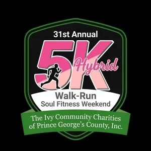The Ivy Community Charities of Prince George's County, Inc. -31st Annual 5K Walk-Run Soul Fitness Weekend 2026 logo
