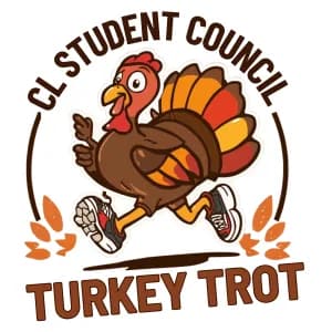 2026 Central Lyon Student Council Turkey Trot logo