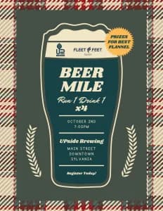 FLANNELS & FRIENDS BEER MILE 2026 logo