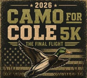 Camo For Cole 5K 2026 logo