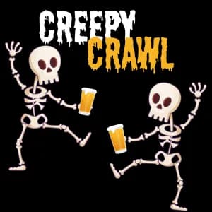 Creepy Crawl 1k Beer Run 2026 logo