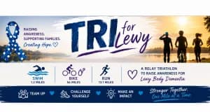 TRI For Lewy 2026 logo