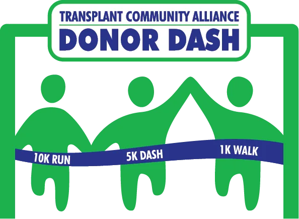Donor Dash 10K - 5K - 1K Family Fun Run 2026 logo