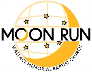 The Moon Run 5k 2026 logo