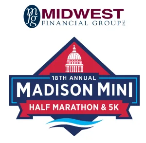 Midwest Financial Group Madison Mini Marathon 2026 logo
