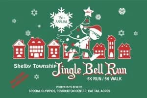Shelby Township Jingle Bell Run 2026 logo