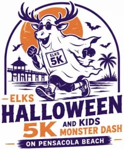 Elks Halloween 5K and Kids Monster Dash 2026 logo