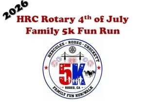 HRC Rotary 4th of July 5K Family Fun Run 2026 logo