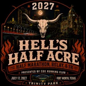 CRC Hell's Half Acre Half Marathon & 5K 2026 logo