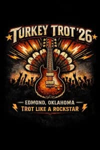 2026 Edmond Turkey Trot logo