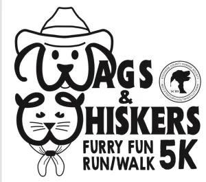 Wags & Whiskers 5K & Furry Fun Run 2026 logo