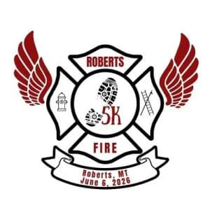 Roberts Fire 5K 2026 logo