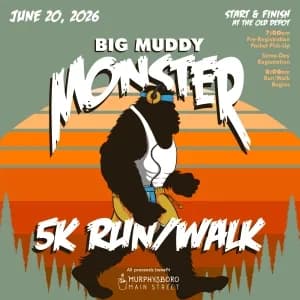 2026 Big Muddy Monster 5k Run/Walk logo