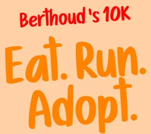 Eat. Run. Adopt. 10K 2026 logo
