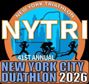 41st Annual New York City Duathlon 2026 logo