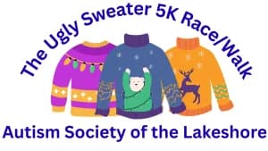The Ugly Sweater 5K or 10K Race/Walk 2026 logo