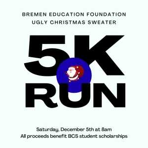Ugly Christmas Sweater 5K For The Kids 2026 logo