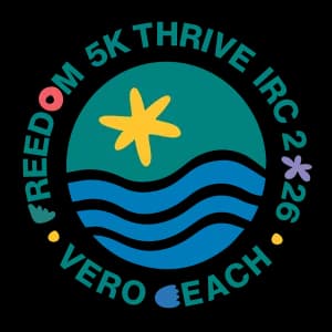 Thrive IRC Freedom 5K Run/Walk 2026 logo