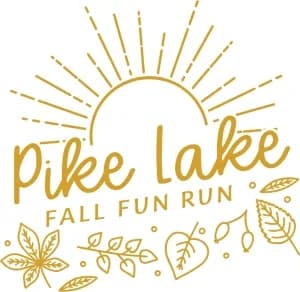 Pike Lake Fall Fun Run 5K 2026 logo