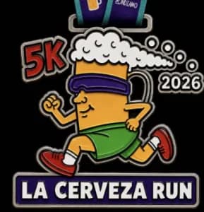 La Cerveza Run 5k 2026 logo