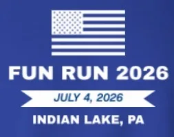 Indian Lake Fun Run + Walk 2026 logo
