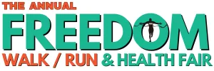 The Annual Freedom Walk / Run & Health Fair 2026 logo
