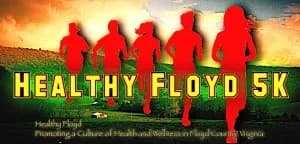 Healthy Floyd 5K 2026 logo