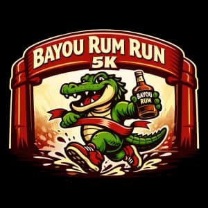 Bayou Rum Run 5K 2026 logo