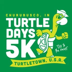 Churubusco Turtle Days 5K 2026 logo