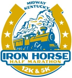The Iron Horse Half Marathon, 12k & 5k 2026 logo