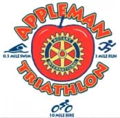 APPLEMAN TRIATHLON/DUATHLON/AQUABIKE CHARITY RACE 2026 logo