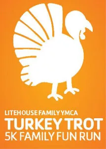 Litehouse Family YMCA Turkey Trot 5k 2026 logo