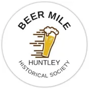 The Huntley Historical Society - Sew Hop'd Beer Mile 2026 logo