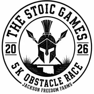 The Stoic Games 5k Obstacle Race 2026 logo
