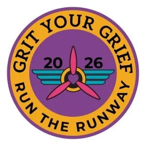 2026 Grit Your Grief 5K Run Walk logo
