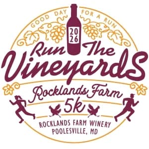 Run the Vineyards - Rocklands Farm 5K 2026 logo