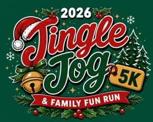 Cumming Christmas Jingle Jog 5K & Fun Run 2026 logo