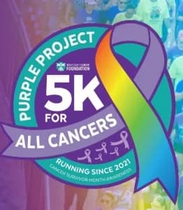 Purple Project 2026 5K Run logo