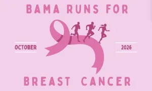 Bama Runs for Breast Cancer 2026 logo