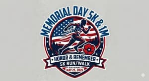 Memorial Day 5k/1M 2026 logo