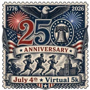 2026 July 4th Virtual Run - Denver logo