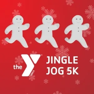Ithaca YMCA Jingle Jog and Family Fun Mile 2026 logo