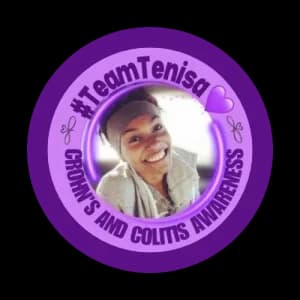 4th Annual #TeamTenisa Crohn’s and Colitis Awareness Walk Run Roll! 5K 2026 logo