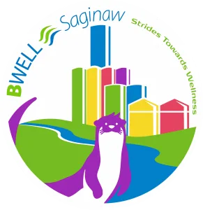 BWell Saginaw Strides Toward Wellness 2026 logo