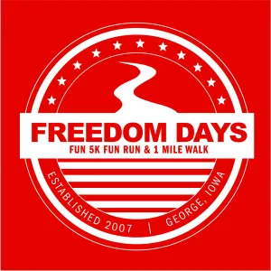 George Freedom Days Run 2026 logo