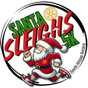 Santa Sleighs 5K 2026 logo