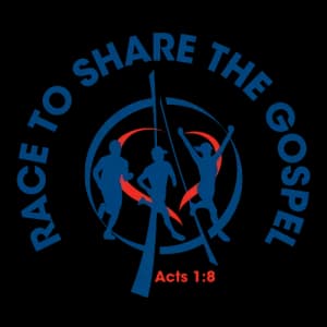 Race to Share the Gospel Virtual Challenge 2026 logo