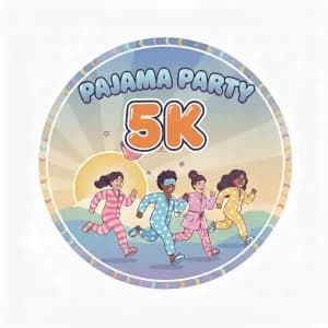 Pajama Party 5K 2026 logo
