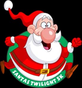 AdventHealth Santa's Twilight 5K - Cocoa Village 2026 logo